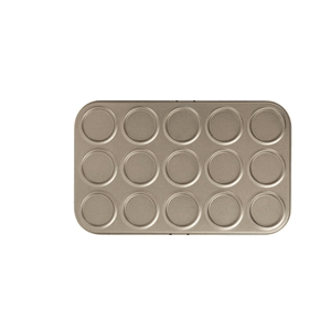 【中国直邮】厨房用品十色生活厨具可可脆片曲奇饼干烤盘模具不粘送裱花袋裱花嘴 15连烤盘*1个