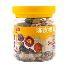 Tangerine Peel Rock Sugar Waxberry and Damsons,5.29 oz
