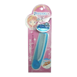 【日本からの直送】イオリン コンパクトコームセット BL IHC-356（1セット、ブルー）、携帯可能、多機能、女性用。