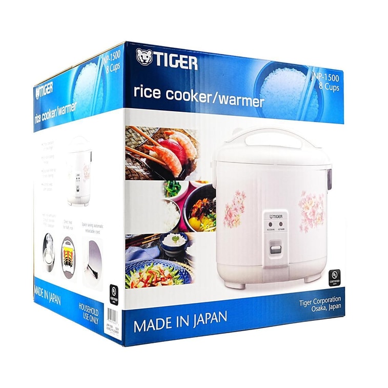日本TIGER虎牌 电饭煲电饭锅 智能煮饭保温二合一 8杯 JNP-1500 4