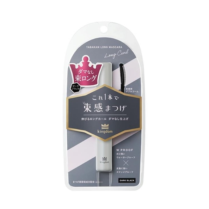 Kingdom Long Mascara Idol Class Lashes Dark Black 6g