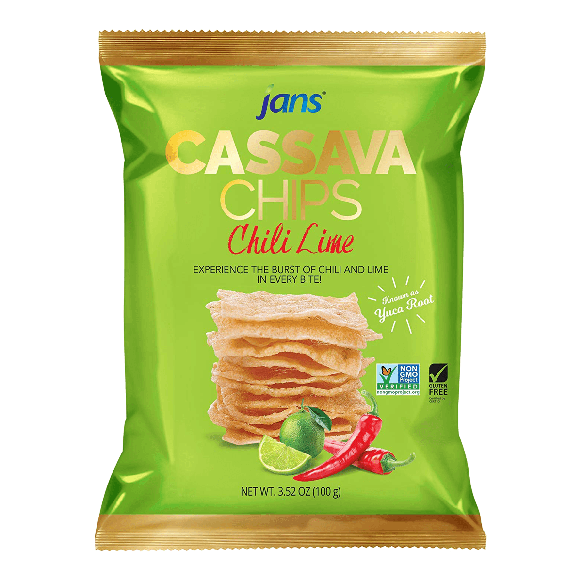 印尼jans木薯薯片青柠辣椒味100g怎么样