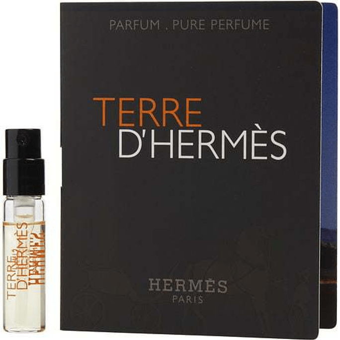 Terre D'hermes Parfum Spray Vial On Card