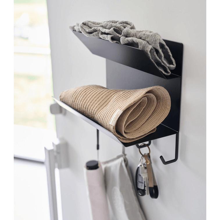 Japanese Yamazaki Home 磁性玄關架 - 鋼黑 1件 6