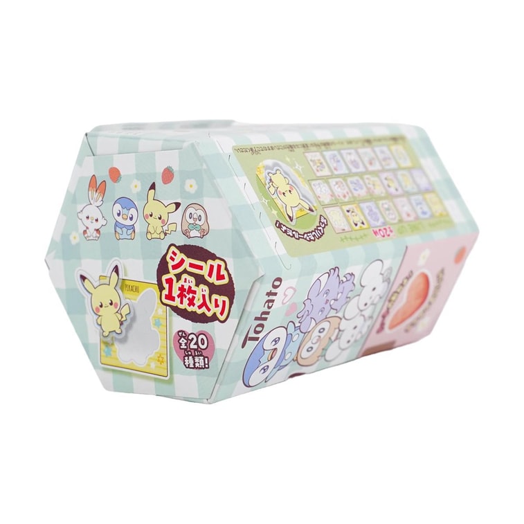 포케 피스 스낵 딸기 맛, 0.81온스 6