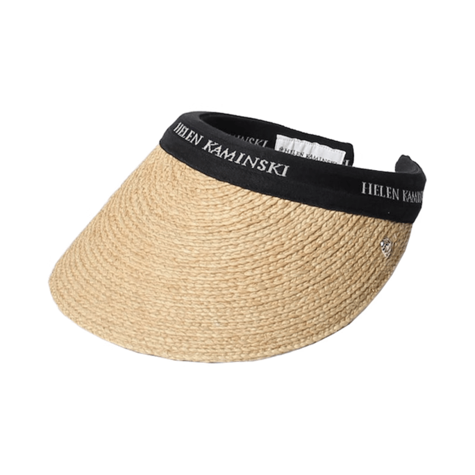 straw hat sun hat raffia empty top UV protection summer sunshade