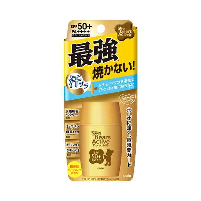 Omi Brotherhood Sun Bears Active Protect Milk SPF50+/PA++++ 30 g