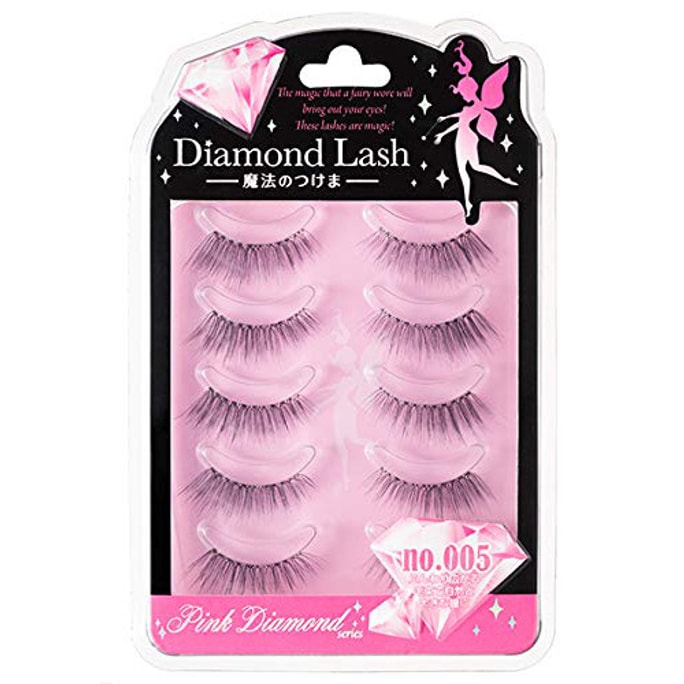【日本直邮】日本Diamond Lash 粉色钻石系列睫毛 no.005