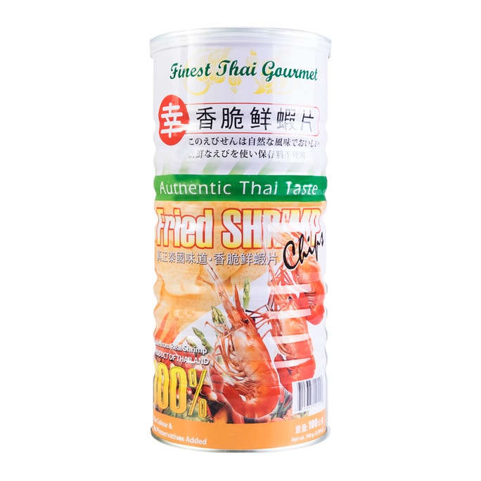 Authentic Thai Fried Shrimp Chips, 3.52oz
