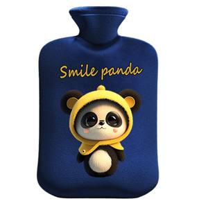  佰凌客 2公升大容量熱水袋 帶可愛絨布套 手腳保暖注水熱水袋 它可以手腳保暖,緩解痛經和運動損失、熱敷頸肩可以緩解疼痛,冬日放在被子裡可以長效保暖!