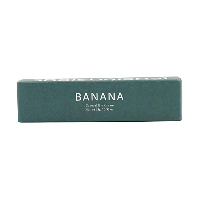 Banana Conceal Eye Cream 0.53oz 【Concealing and Brightening】【Dark Circle Care】