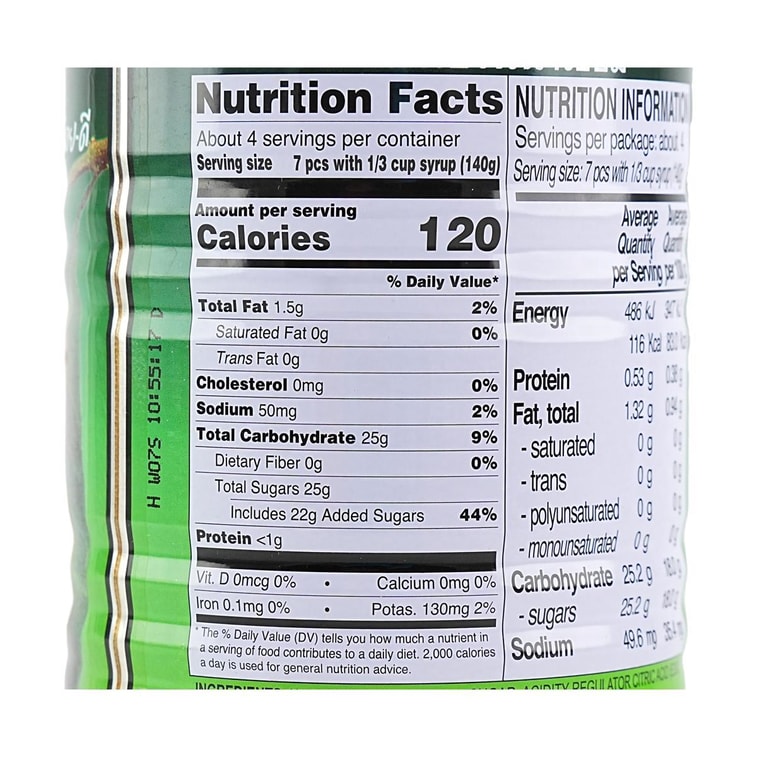 泰國AROY-D安來利 糖水龍頭 565g【水果撈奶茶配料】 6