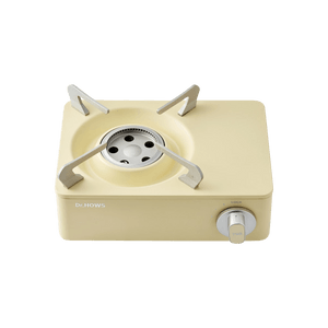 韩国DR.HOWS 迷你卡式炉瓦斯炉 家用便携式野营烧烤火锅炉具 柠檬黄【适用于正常8oz瓦斯罐尺寸】