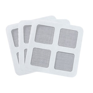 【中国直邮】FOXTAIL 一次性地漏贴厨房水槽 下水道防虫防堵塞 卫生间毛发过滤网 10个装丨*