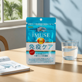 日本KIRIN麒麟 iMUSE 免疫保健补充剂 1000亿血浆乳酸菌和寡糖 28片 7日量