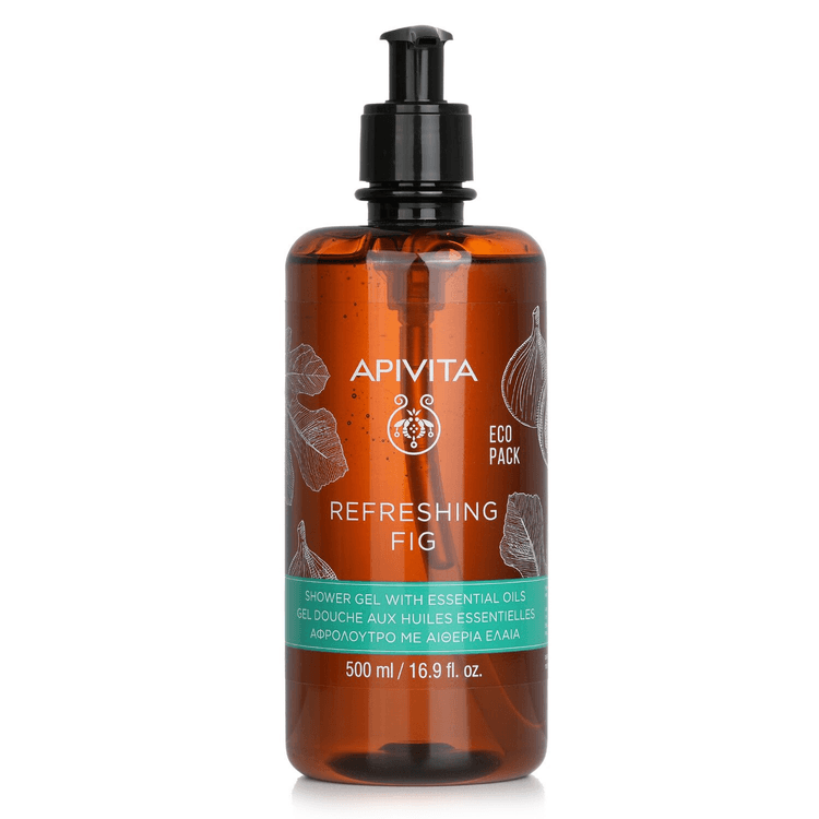 Apivita Refreshing Fig Shower Gel with Essential Oils 250ml