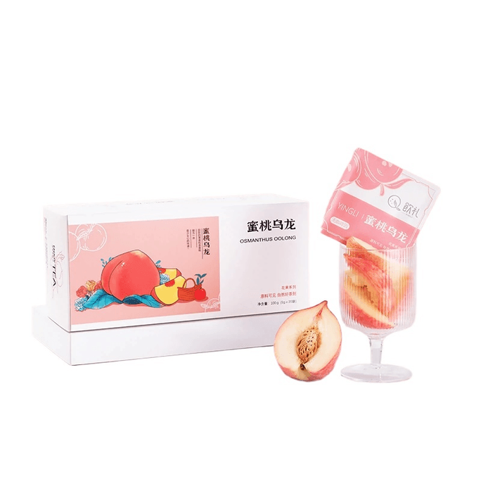 【中国直送】飲むギフト 桃烏龍微甘茶 6g×20袋
