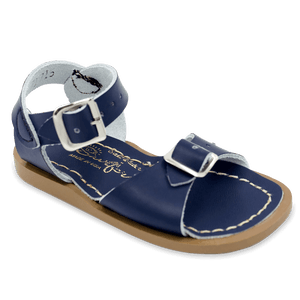Salt Water By Hoy Kids Shoes Sun-San - Surfer Sandal In Navy US 6