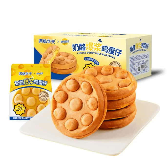 【中国直邮】 妙可蓝多 鸡蛋仔360g*1箱