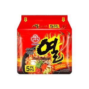 열라면,5팩, 4.23oz