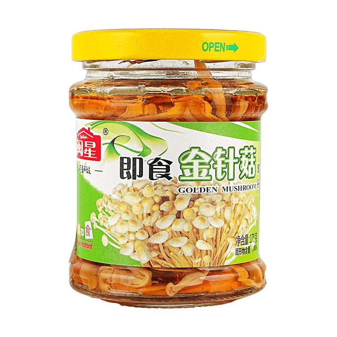 味付けえのき茸 5.99 oz【柔らかくシャキシャキ 食べてすぐ食べられる】