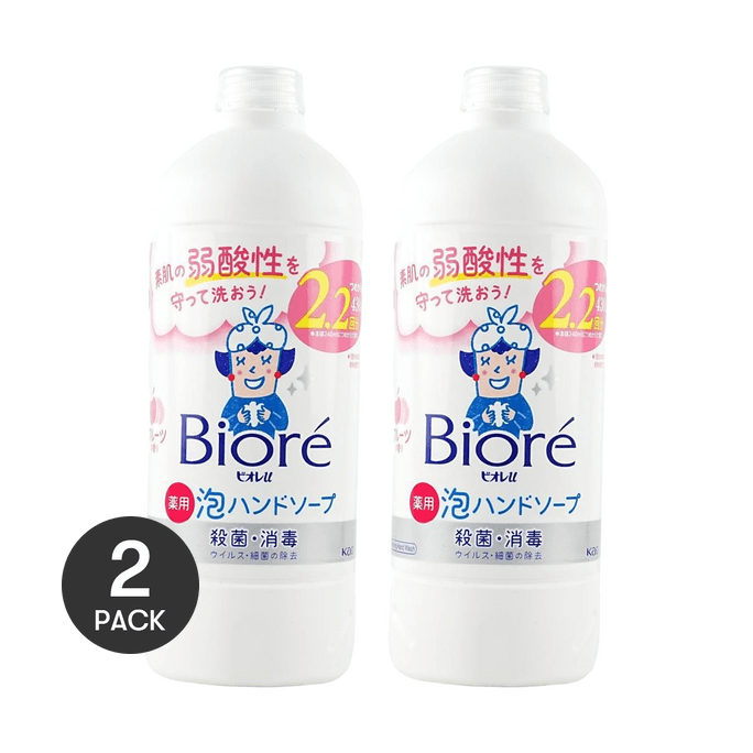 泡ハンドソープ詰め替え用 フルーツフレーバー 420ml *2個【2個パック】【新商品】