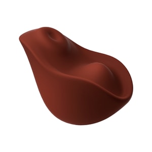 2025 New! Kiss Dual Pressure Tremor Slap Heated Masturbator DeepFlap Technology Warm Wrapped - Chocolate