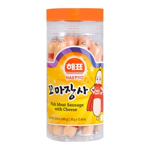 Fish Meat Sausage With Cheese 360g  