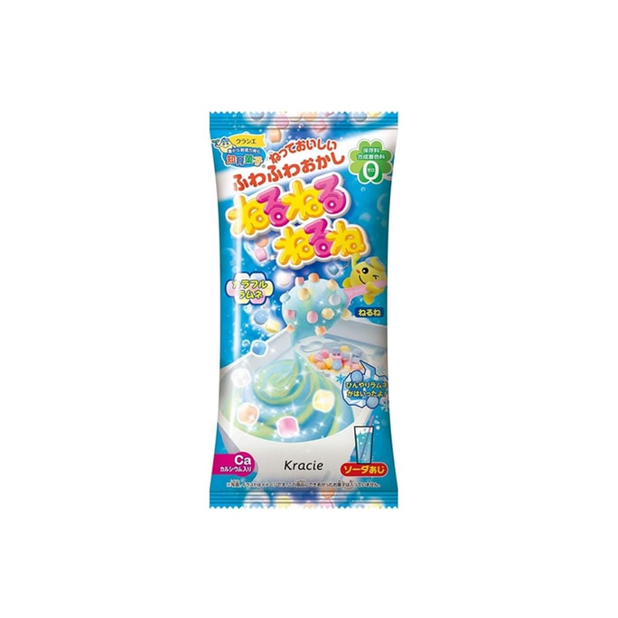 【日本直郵】Kracie肌美精 兒童食玩DIY捲棉花糖 蘇打水口味 25.5g
