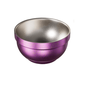 【Purple】Crystalline Pure Titanium Bowl 1‑Pack