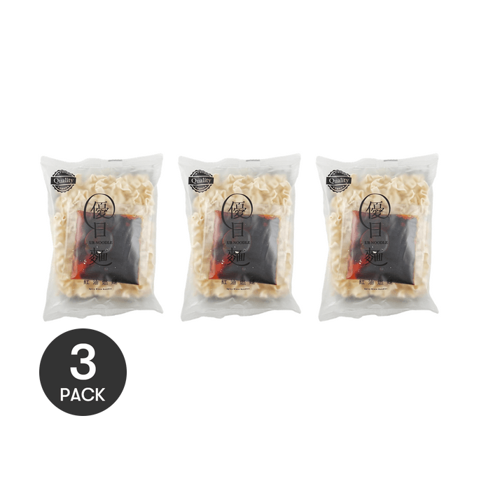 Spicy Oil Burning Noodles Noodles 4.23 oz*3【3 Packs】