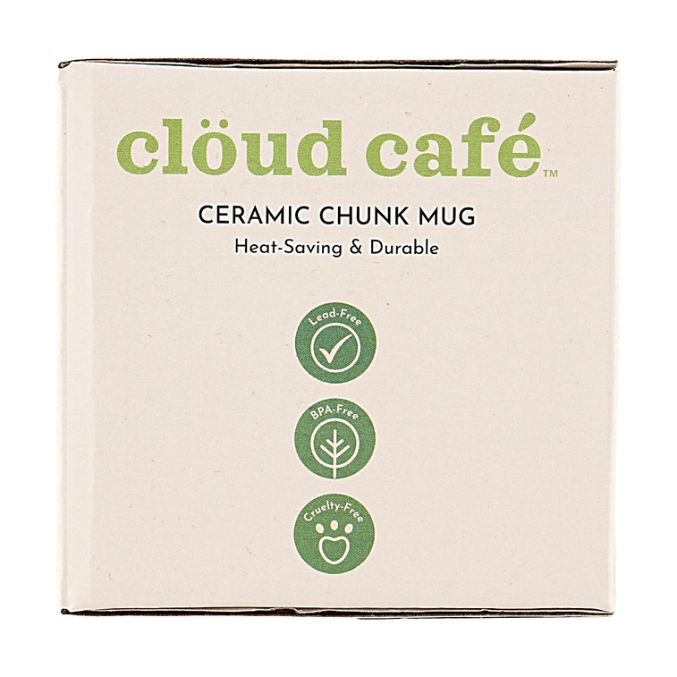 Ceramic Chunk Mug Sweet Pea Color Design Cute Coffee Cup 6
