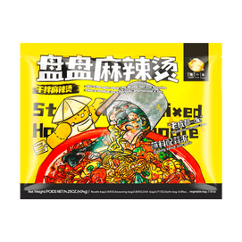 【老成都味】姜小闯 盘盘麻辣烫 干拌麻辣烫速食宵夜  404g【蘸料配蒜泥】