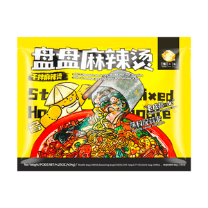 【老成都味】姜小闯 盘盘麻辣烫 干拌麻辣烫速食宵夜  404g【蘸料配蒜泥】
