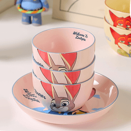 Zootopia Series Judy Rice Bowl, 4.5 inches