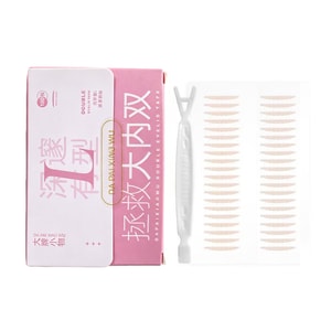 Nvisible Eyelid Tape 180 Pcs (L-Crescent) – For Large Double Eyelids, Natural & Seamless. Honeycomb Texture, Matte Finish. Thin & Invisible. Includes Applicator. Perfect For All Eye Shapes.