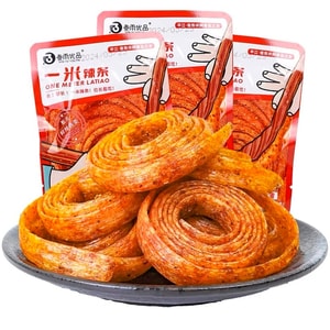 One meter Spicy Strip   Spicy flavor  20 g  3 bags