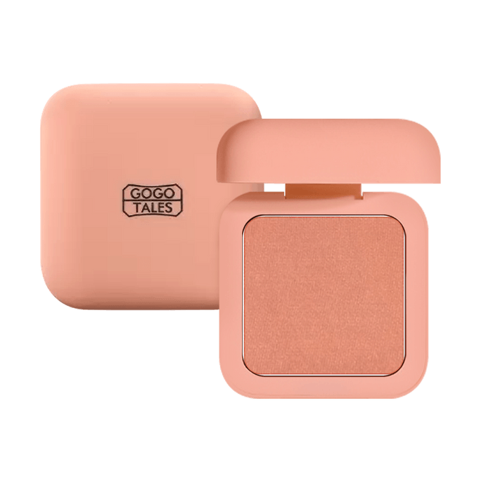 Gogotales Graceful Blush Natural Blood Color Single-Color Blush 803# Peachy Orange Delightful and Juicy Human Peach