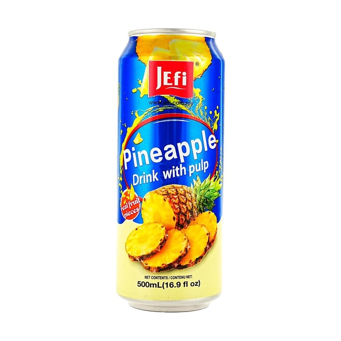 Pinneapple Drink With Pulp, 16.9 fl oz