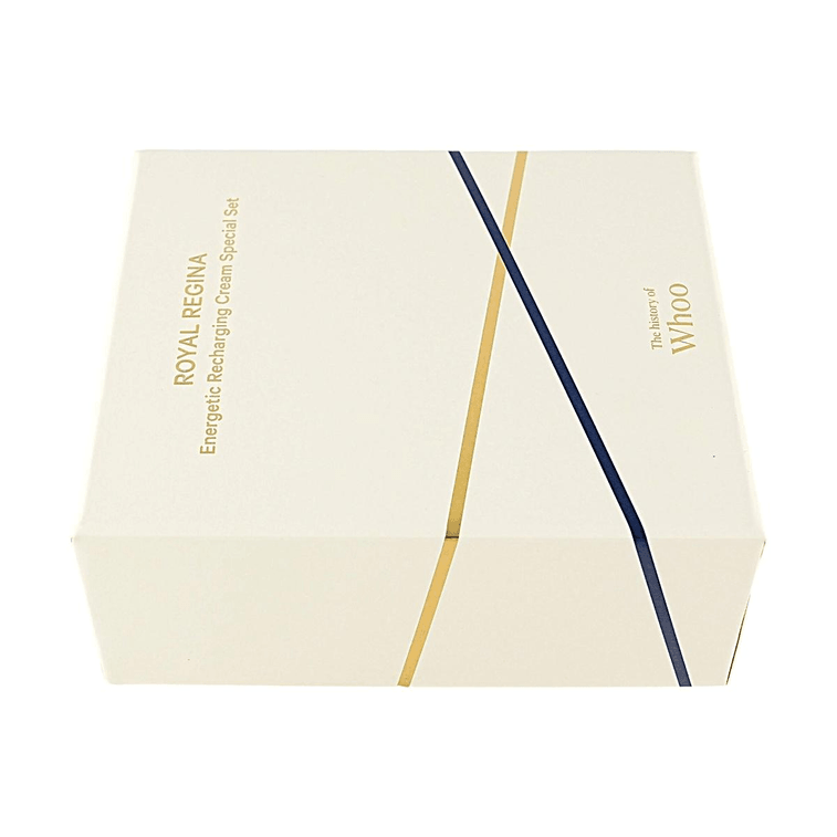 Royal Regina Energetic Recharging Cream Special Set, 1.7 fl. oz. + 1.7 fl. oz. Refill + Mini Skincare Set 6