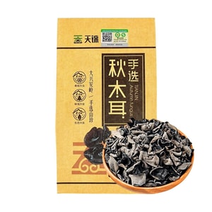 天錦 有機秋木耳 牛皮紙袋裝 100g