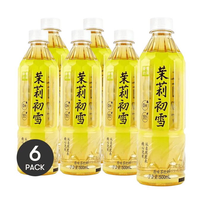 Jasmine Tea,0 Sugar, 16.91 fl oz*6【6 Packs】