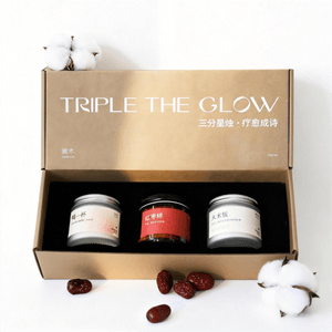 察木【春日香薰蜡烛礼盒】高级小众 女生礼物 节日伴手礼 大容量持续燃香 香氛装饰摆件 3个/1盒 200g