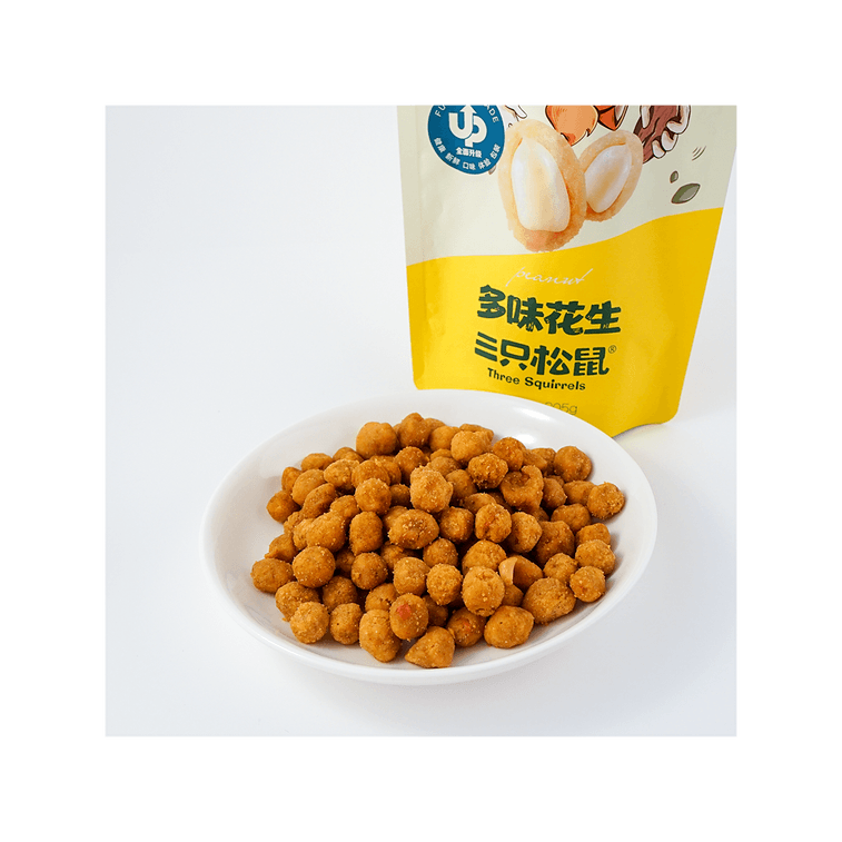 三隻松鼠 多味花生 205g 5