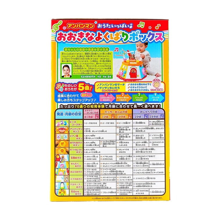 アンパンマン ミュージカルアクティビティ おもちゃ箱 7