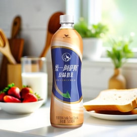 Assam Milk Tea Drink - Sweet & Refreshing, 15.21fl oz