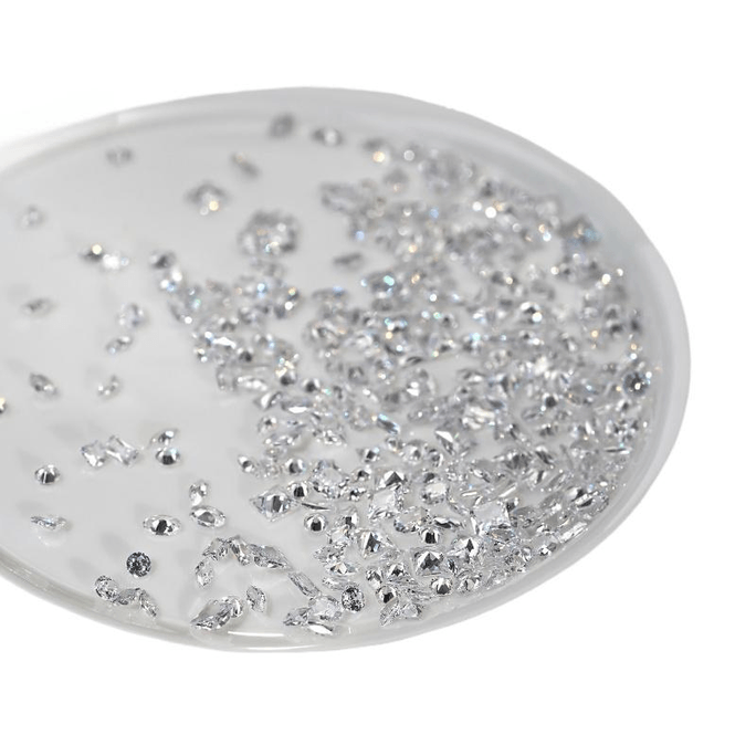 Transparent Zircon Nail Diamond Ice Through Diamond Small Mixed Bag, 100 Pieces *1 Bag
