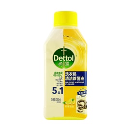 Washing Machine Cleaner 5-in-1 No Soaking Required, Powerful Stain and Scale Removal Lemon 8.45 oz