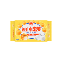 台灣義美 牛奶泡芙 65g