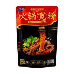 Wide Sweet Potato Glass Noodles - Spicy Hot Pot Mix, 9.32oz